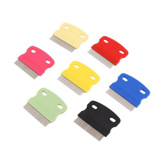 BOKYAN Portable Stainless Steel Pet Comb  Lightweight Flea & Dirt Remover for Dogs & Cats, Reusable Grooming Brush