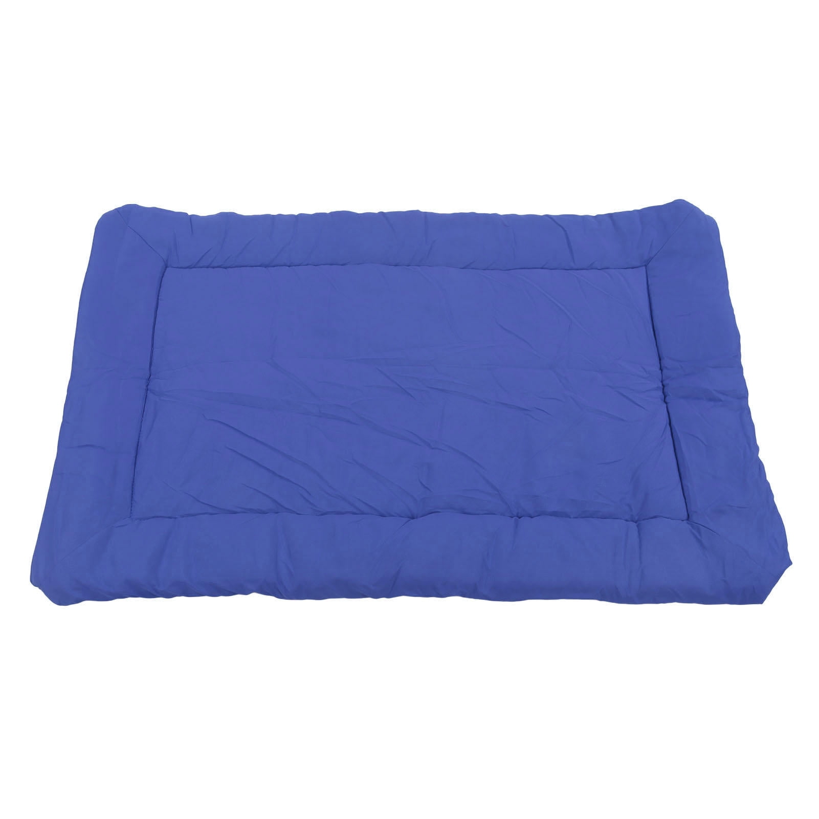 BOKYAN Portable Waterproof Foldable Dog Bed – All‑Season Outdoor Travel Mat, Blue