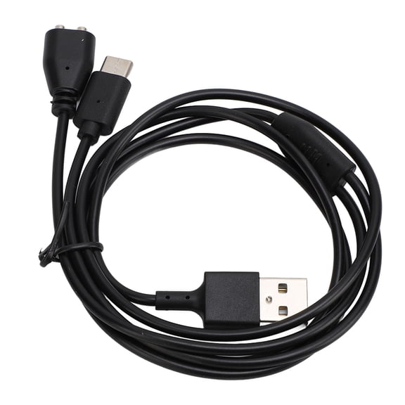 BOKYAN Professional 2-in-1 Dog Training Collar Charging Cord, Magnetic Replacement Cable & USB-C Charger Accessories Set for Delupet DT66 DT67 DT68, Yawpet DT61 DT72 DT73, Black, 7.87 inches / 20 cm