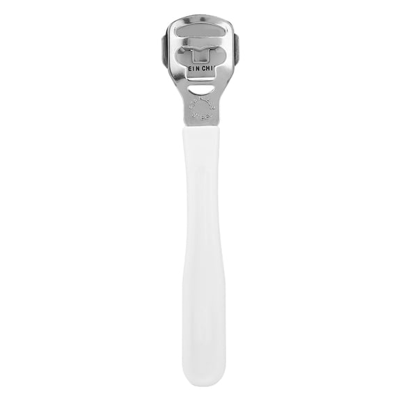 BOKYAN Professional Callus Shaver Foot Rasp Stainless Steel Pedicure Tool Kit for Home Use White