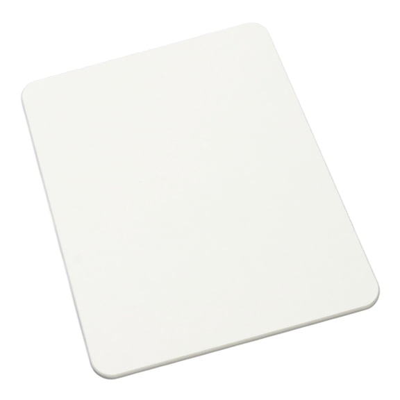 BOKYAN Quick Drying Diatomaceous Earth Bath Mat, Non-Slip Water Absorbent Stone Bathroom Floor Rug, White 17.7x13.8in (45x35cm)