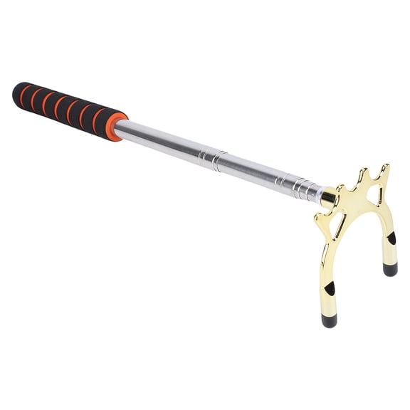 BOKYAN Retractable Pool Cue Bridge Stick, Adjustable Telescopic Billiards Cue Rest with Removable High Cross Head, Pool Table Accessories for Multi Angle Hit, Stainless Steel Construction