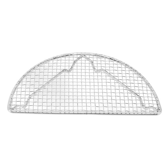BOKYAN Semicircle Cooling Racks for Baking Stainless Steel Wire Cooking Rack High Temperature Resistant Oven Safe Medium 7.09 inches / 18 cm