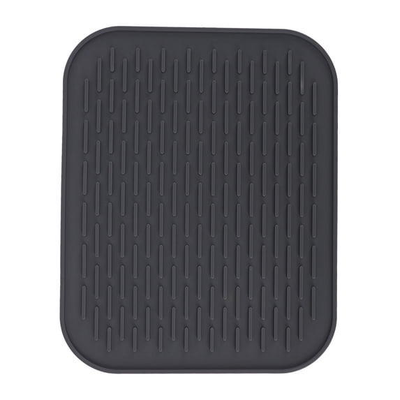 BOKYAN Silicone Dish Drying Mat for Kitchen Counter Rectangular Heat ...