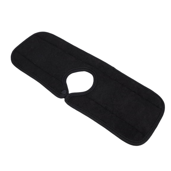 BOKYAN Sink Mat Drip Catcher Splash Guard Faucet Mat for Kitchen Bathroom RV Absorbent Fiber Washable Counter Protector Drying Pad Black 14.96 inches / 38 cm