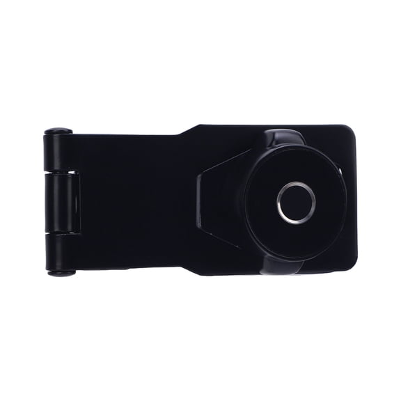 BOKYAN Smart Electronic Fingerprint Cabinet Lock Keyless Biometric Drawer Lock Waterproof IP65 Rechargeable Zinc Alloy Security Gate Lock for Storage Wardrobe File Cabinets, Black (3.9 in / 10 cm)