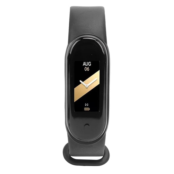 BOKYAN Smart Watch Fitness Tracker Activity Pedometer Sports Color Touch Screen Health Monitor for Running Cycling, Black