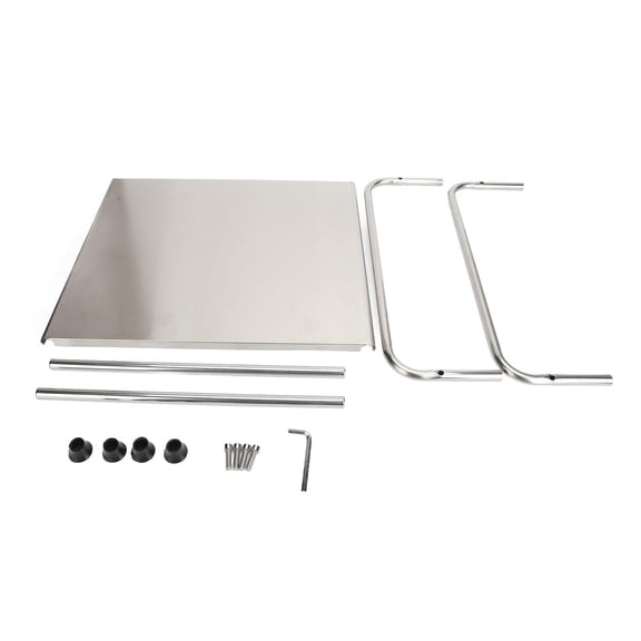BOKYAN Stainless Steel Kitchen Cooker Stand Rack  Multifunctional, RustProof Organizer for Induction Stoves, Rice Cookers & More