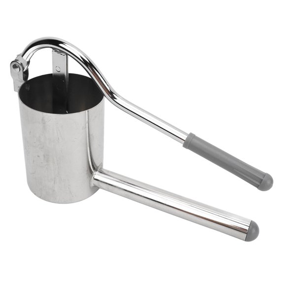 BOKYAN Stainless Steel Manual Noodle Maker Portable Press & Spiral Cutter for Home Kitchen