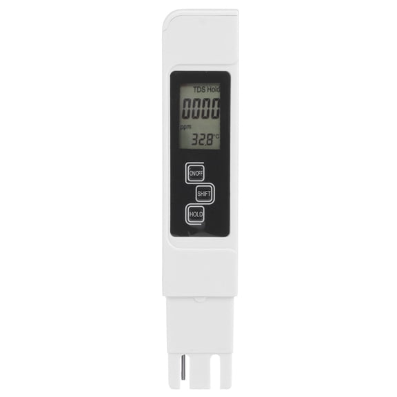 BOKYAN TDS Fish Tanks Water Quality Testing Pen Multifunction Conductivity Meter EC Tester, 6.3 inches / 16 cm