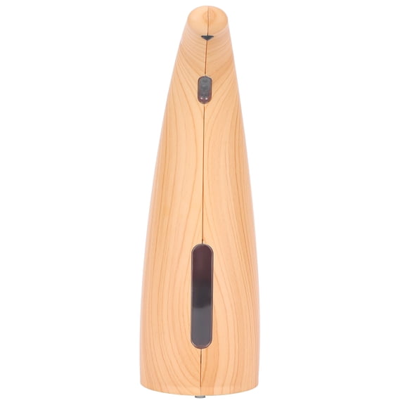 BOKYAN Touchless Automatic Soap Dispenser with Infrared Motion Sensor, 10.1 oz / 300 ml Capacity, Waterproof Light Wood Grain Finish for Bathroom, Kitchen, and Restaurant Decor