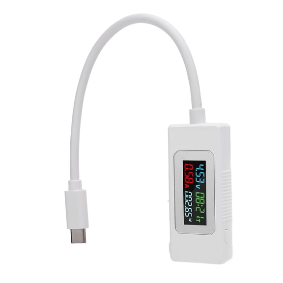 BOKYAN USB C Tester 4-30V 0-6.5A Type C Voltage Current Power Capacity Meter Multimeter