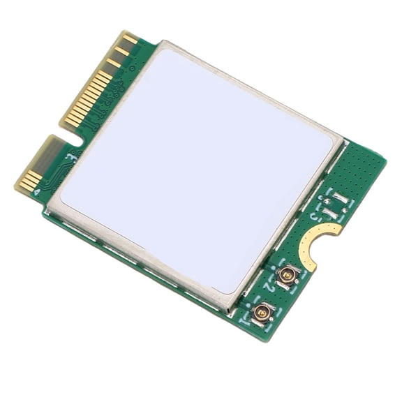 BOKYAN WiFi 7 Wireless Network Card M.2 PCIe Bluetooth 5.4 Tri-Band 2.4G 5G 6G 6338Mbps High-Speed Desktop PC Network Adapter RTL8922AE Windows 10/11 Compatible (2.36 inches / 6 cm)