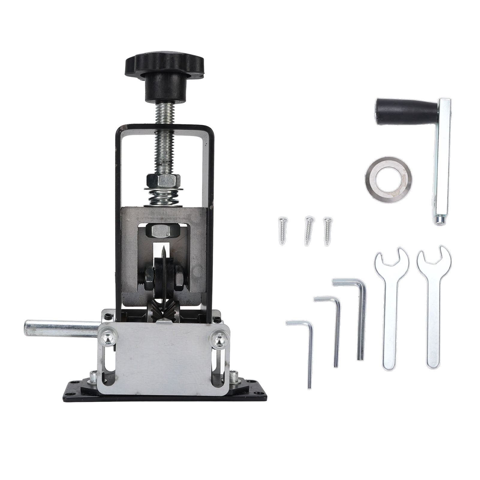 BOKYAN Wire Stripper Machine Drill Powered Manual Electric 2-in-1 Scrap Copper Wire Stripping Tool for 0.04-1 in / 1-25 mm Wires Cable Peeler with 2 Blades