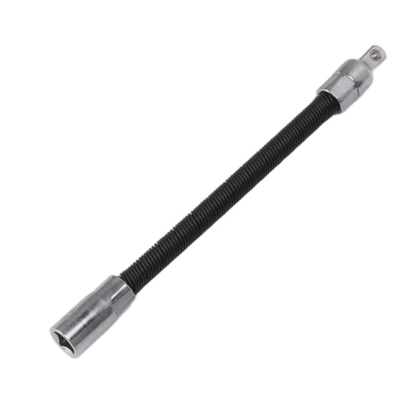 BOKYAN Wrench Extension Rod, 1/4-Inch Drive Flexible Socket Extension Bar, Bendable Universal Shaft Sleeve Extension Bar for Factory Workshop, Durable Tool Steel Construction (12 in / 30.5 cm)