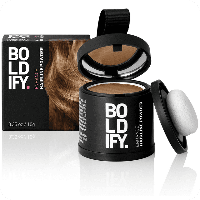 BOLDIFY Hairline Powder, Root Touch up Powder, Unisex Concealer, 48