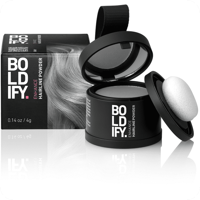 BOLDIFY Hairline Powder, Root Touch up Powder, Unisex Concealer, 48