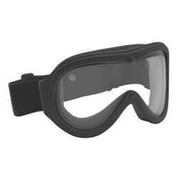 Bolle Safety 40102 Clear Lens Anti-Fog Chronosoft Safety Goggles, Black