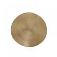 thumbnail image 1 of BOLLSLEY Round Placemats, Round Braided Place Mats for Dining Table Heat Insulation Table Mats for Kitchen 14 inches(Brown,Set of 6), 1 of 6