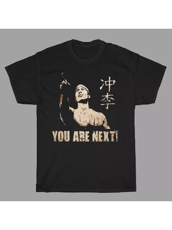 BOLO YEUNG Bloodsport Movie Men's Black Size S to 5XL
