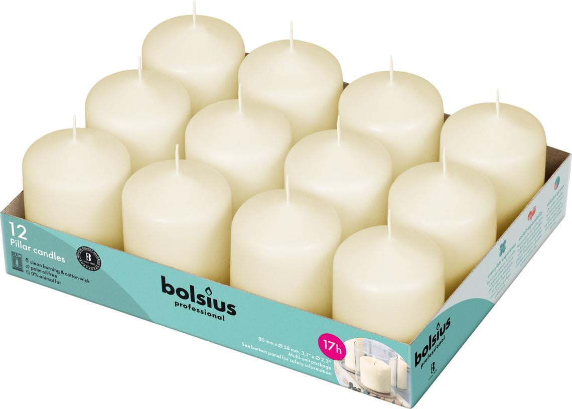Small 30 Round Shaped Floating Oil Candles - Cotton Wicks & Holders Home  Decors
