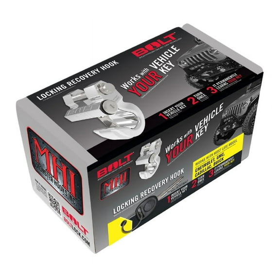BOLT 7039047 GM Late Model Locking Recovery Hook