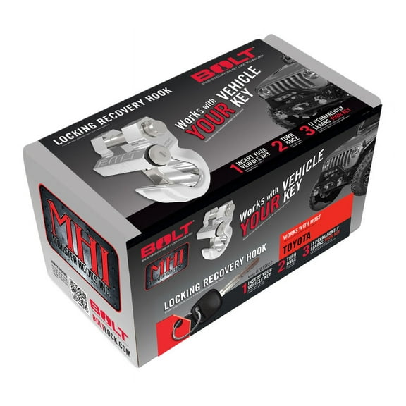 BOLT 7039052 Toyota Locking Recovery Hook