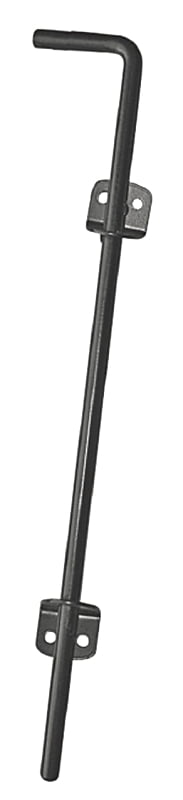 Nuvo Iron 18" Black Powder Coated Steel Cane Bolt