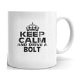 thumbnail image 1 of BOLT Keep Calm and Drive Coffee Tea Ceramic Mug, 1 of 3