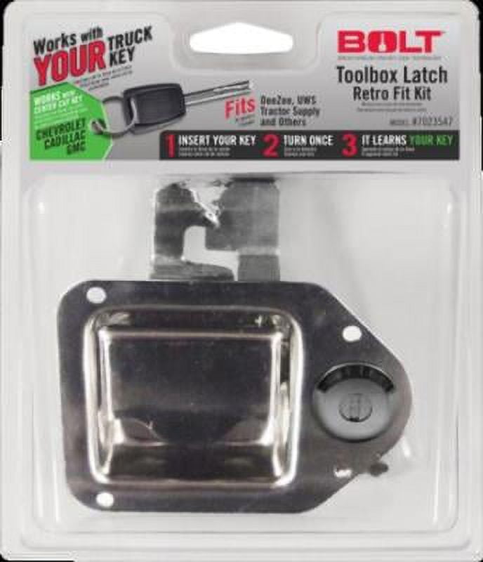 BOLT Lock Locking Tool Box Latch / GM Center Cut 7023547 Truck Tool Box ...