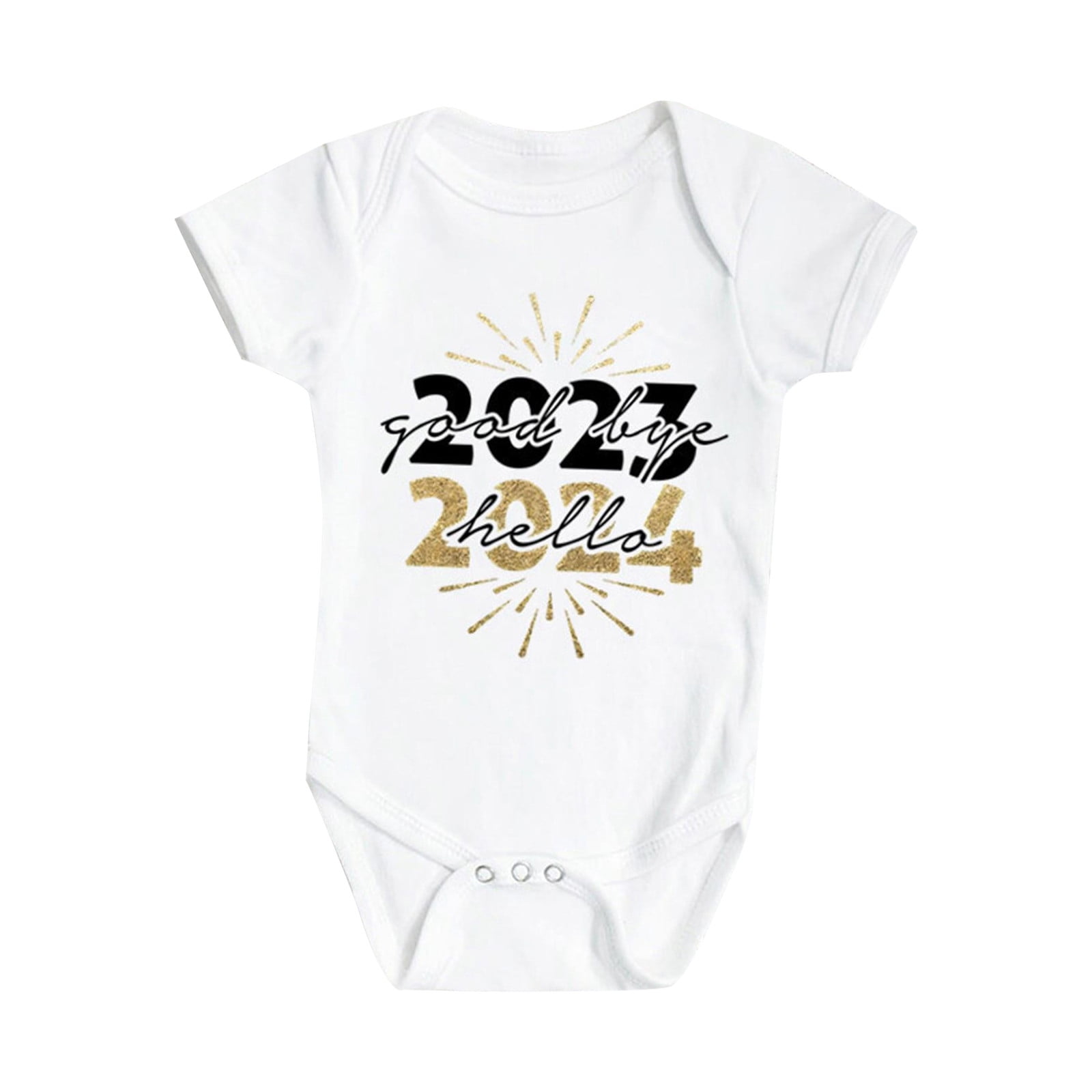 BOLUOYI Male Baby Boy Christmas Outfit Hello 2024 Baby Boy Gift Baby