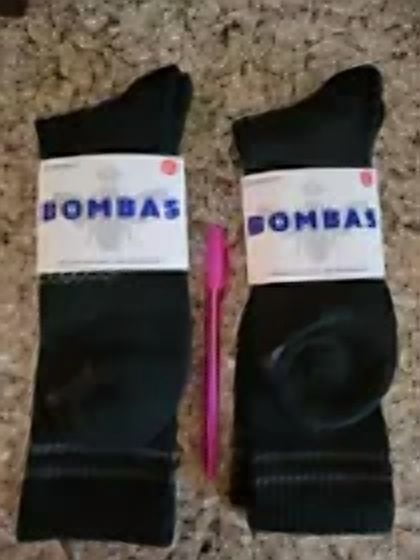 HONEYCOMB UNISEX CREW SOCKS - SIZE: MEN M - BLACK/GRAY