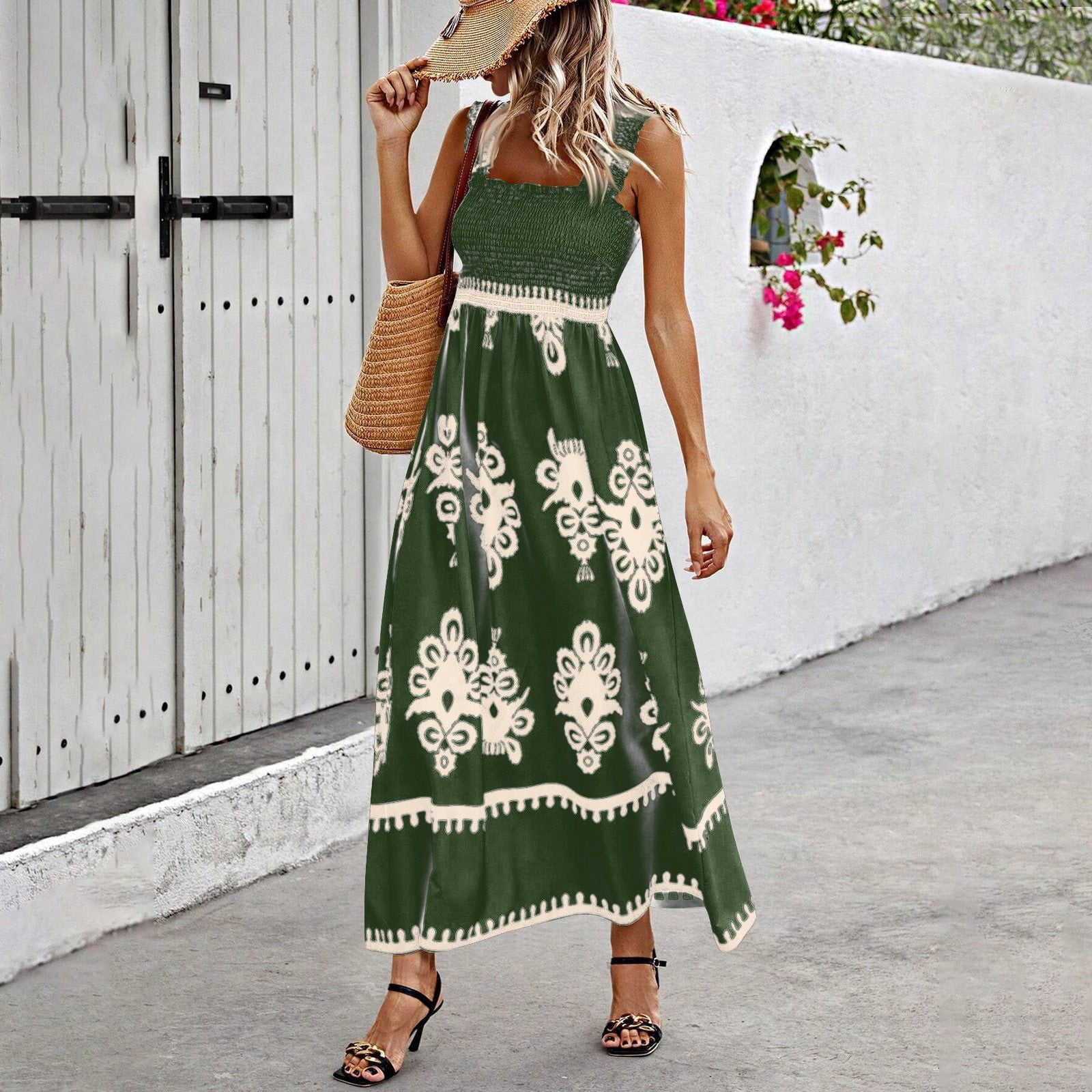 ankle length semi formal dresses Knee-Length Simple Semi-Formal Career Dress main image 1