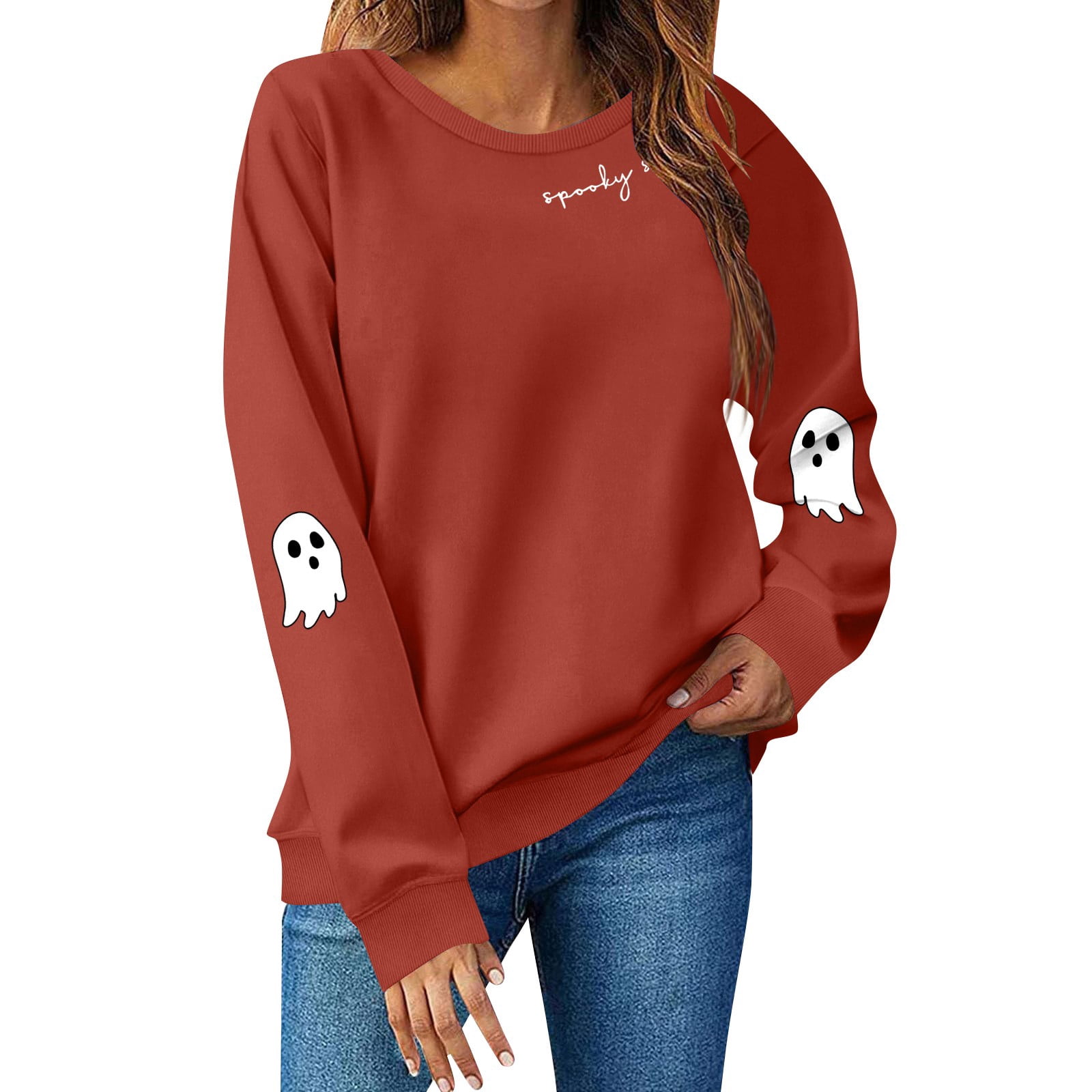 Long Sleeve Halloween Top Women