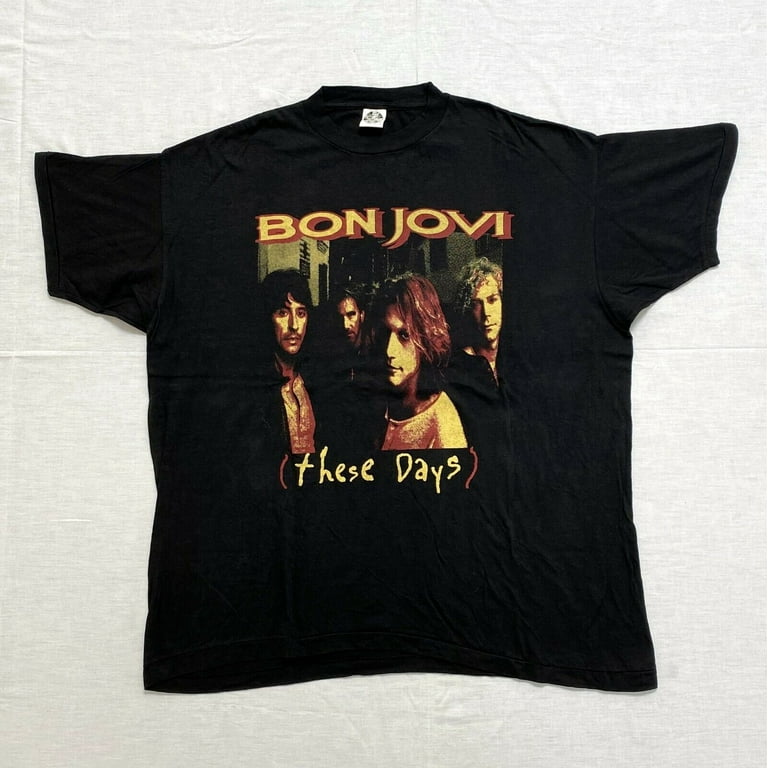 BON JOVI THESE DAYS vintage t-shirt - Walmart.com