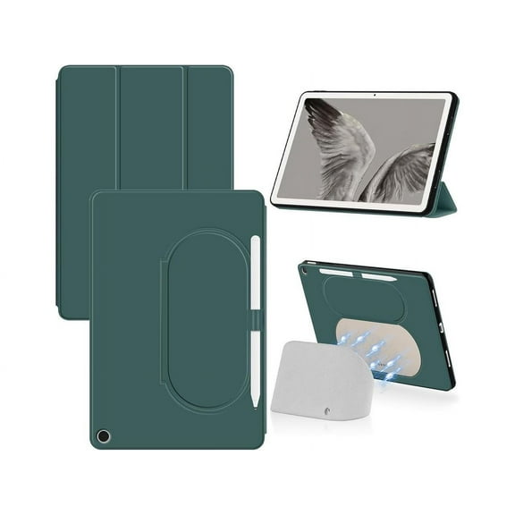 BONAEVER for Google Pixel Tablet 2023 Case 11 inch Ultra Slim PU Leather TPU Back Shell Foldable Kickstand, Drop-Shockproof Case Cover Google Pixel Tablet Compatible with Charging Speaker
