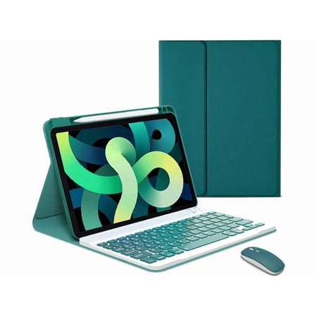 BONAEVER Keyboard Case with Wireless Mouse Combo for Xiaomi Pad 6 / Pad 6 Pro 11 Inch 2023, Smart Folio Cover with Magnetic Detachable Wireless Keyboard and Mice