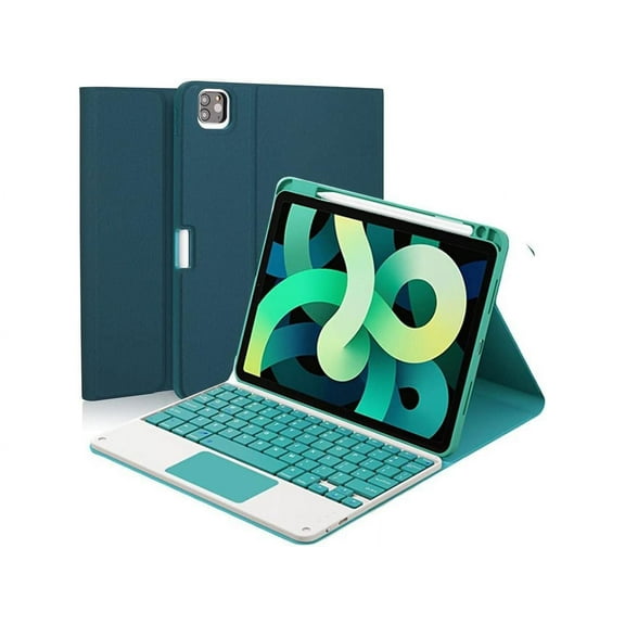BONAEVER Touchpad Keyboard Case for iPad Mini 6 Smart Stand Cover with Detachable Wireless Magnetic Keyboard, Pencil Holder For iPad Mini 6th Generation 8.3 inch 2021
