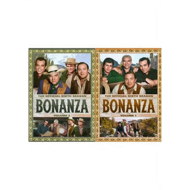 BONANZAOFFICIAL SIXTH SEASON V01 & 2 2PK (DVD/9DISCS) (DVD)