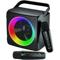 thumbnail image 1 of BONAOK Karaoke Machine, Portable Bluetooth Karaoke Speaker for Adults Kids, with 2 Wireless Mics, Ideal Gifts for Girls Boys Party, 1 of 8
