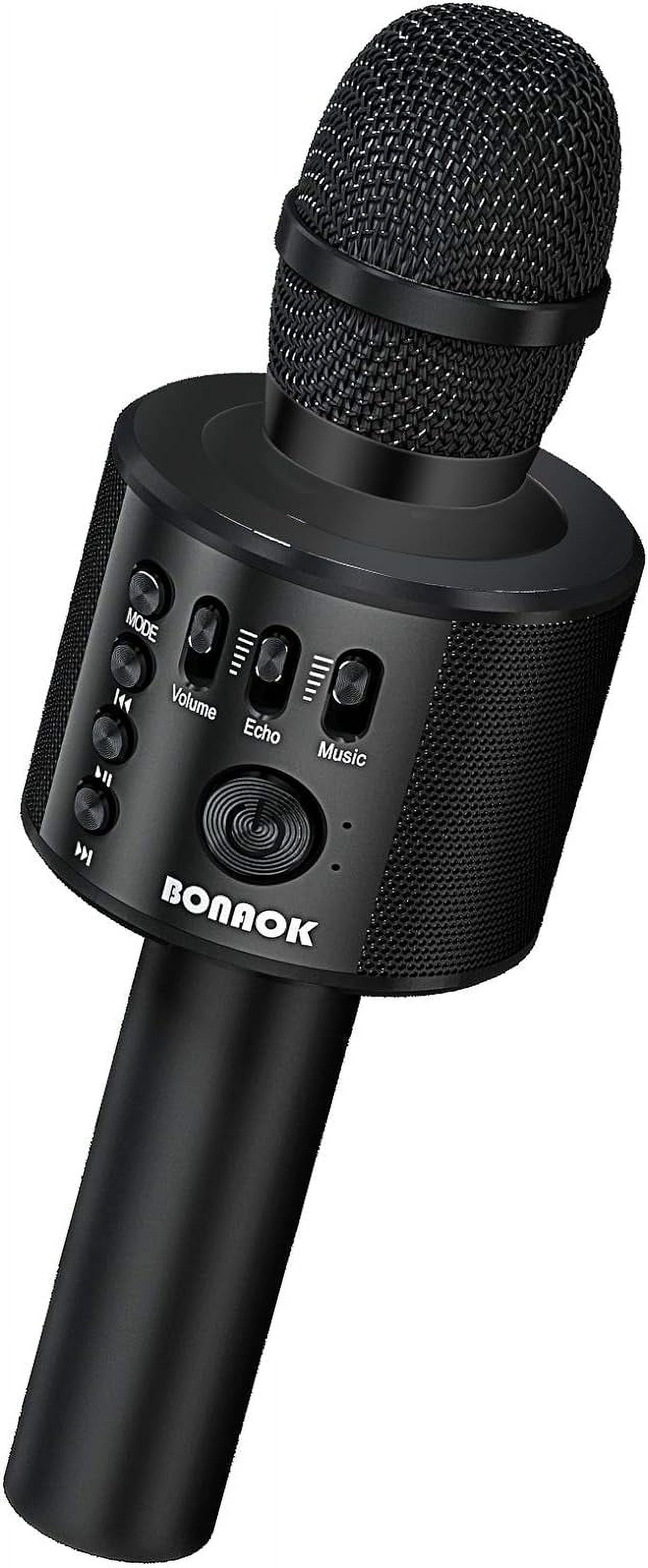 Microphone Bluetooth Sans Fil Karaoké Machine Portable Karaoké Mic