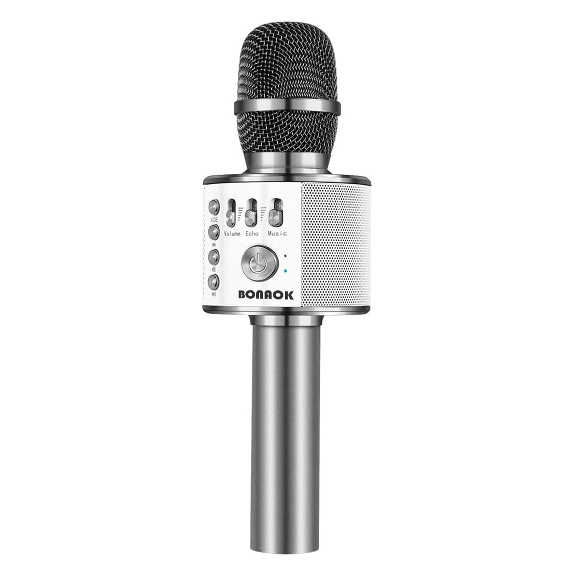 BONAOK Wireless Bluetooth Karaoke Microphone, 3in1 Portable Handheld