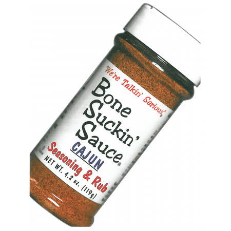 BONE SUCKIN CAJUN SEASNING, 5.8 OZ