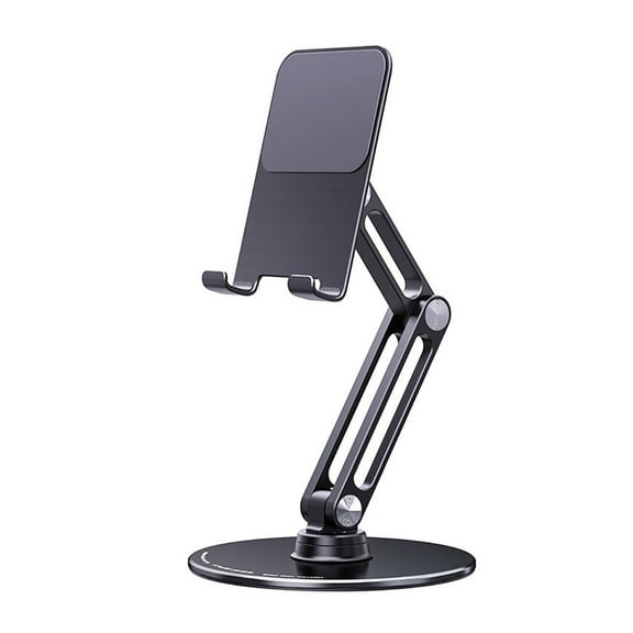 BONERUY Tablet Phone Riser Bracket Foldable Long Arm Pad Mobile Holder Rack Universal Non Slip Stand 360° Adjustable