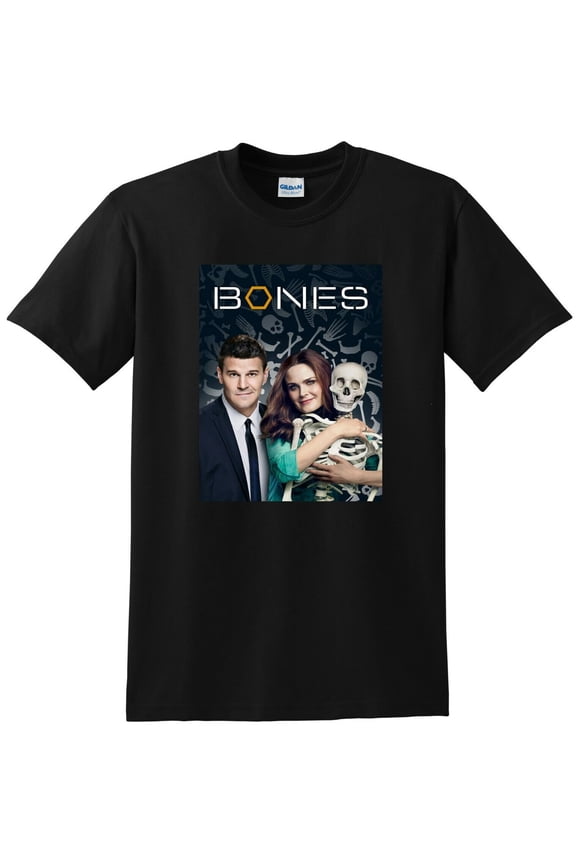 BONES T SHIRT tv show season 1 2 3 4 5 poster tee SMALL MEDIUM LARGE XL