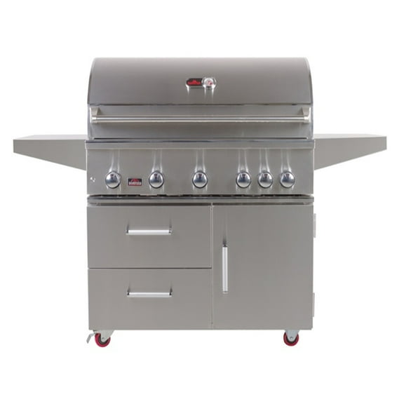 BONFIRE Prime 500 42" Five Burner Freestanding Liquid Propane Grill