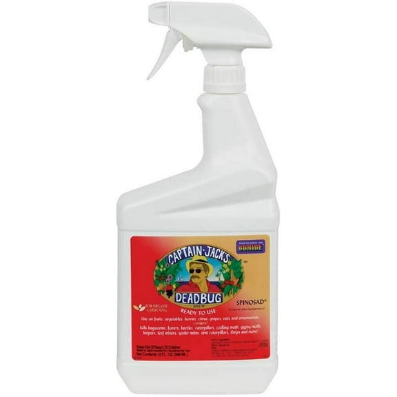 BONIDE Captain Jack's Outdoor Dead Bug Insecticide Spray, 32 fl oz