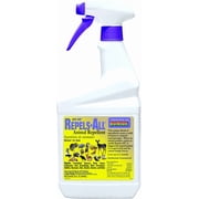 Bonide Repels-All Animal Repellent - All Purpose, Garlic Scent, Liquid - 1 Quart