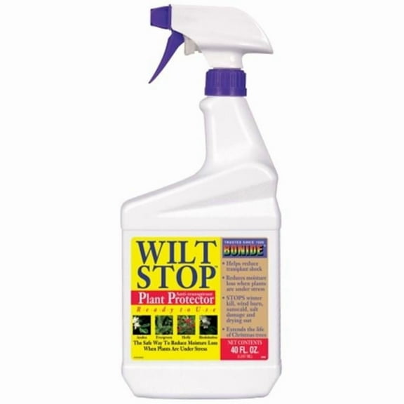 BONIDE Wilt Stop Plant Protector, 40 fl oz with Anti-transpirant Formula