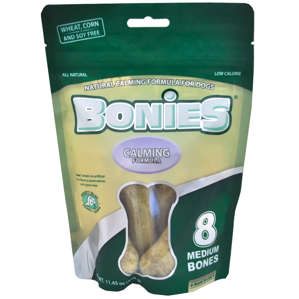 BONIES Natural Calming Formula Multi-Pack MEDIUM (8 Bones / 11.45 oz)
